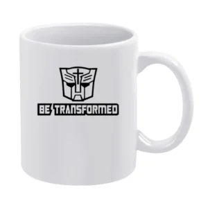 Autobot transformers cross be transformed White Mug