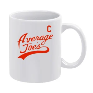 Average Joes Gym Captain Funny Dodgeball Movie White Mug