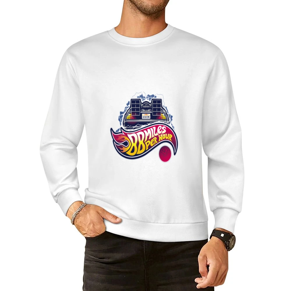 Back to the Future Tshirt European Size Pullover Sweater