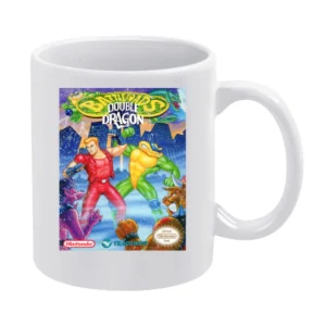 Battletoads Double Dragon Nes Nintendo Old School Retro Video Game Fan White Mug