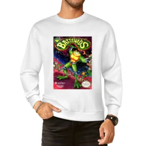 Battletoads Nes Nintendo Old School Retro Video Game Fan Distressed T European Size Pullover Sweater