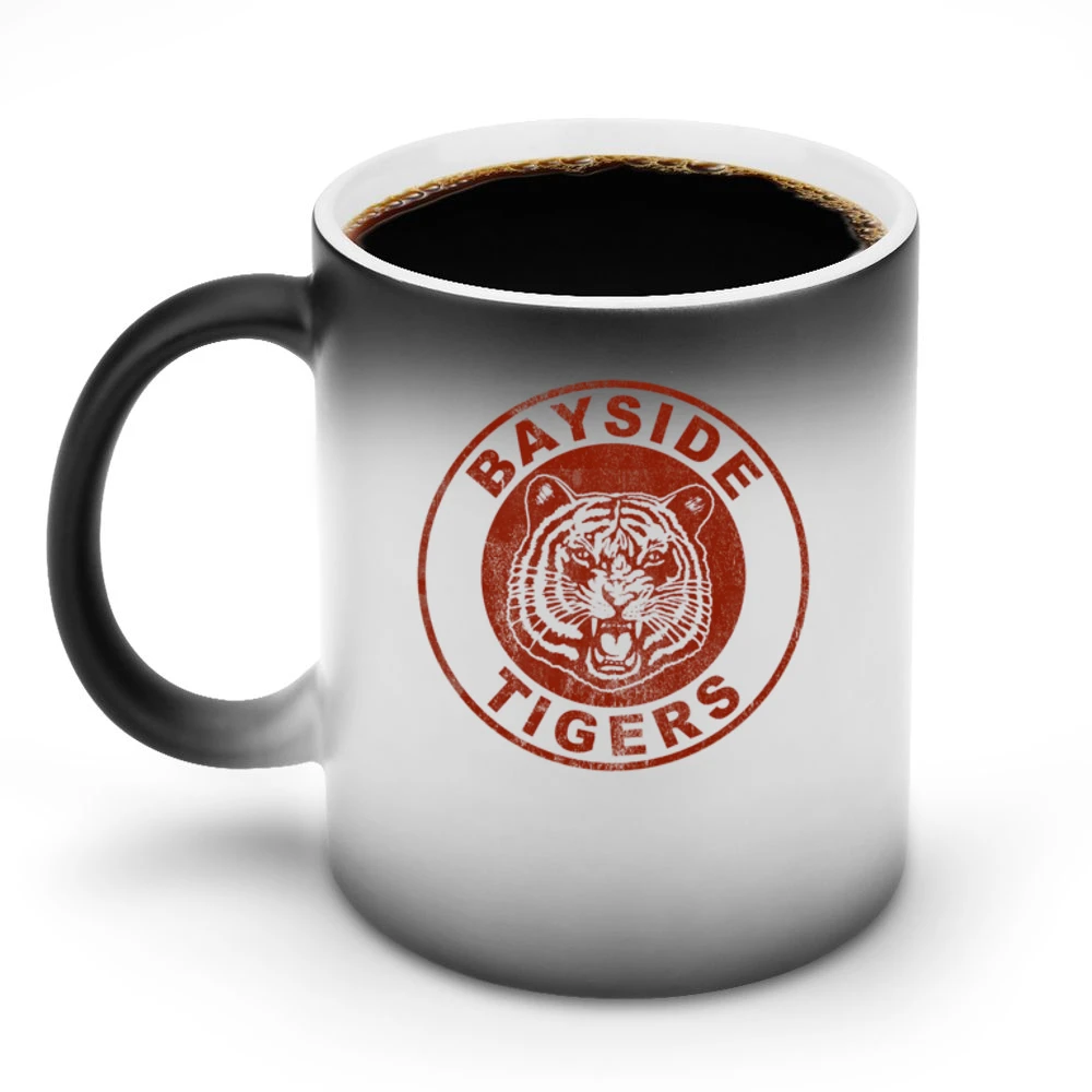 Bayside Tigers Saved By The Bell Fun Cool Kelly Kapowski Graphic Tv Sh Discoloration Mug