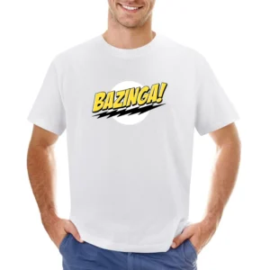 Bazinga Big Bang Theory TV Asian Size Men T-Shirt