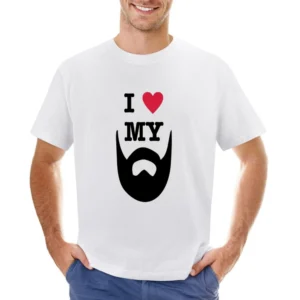 Beard Love Tshirt Asian Size Men T-Shirt