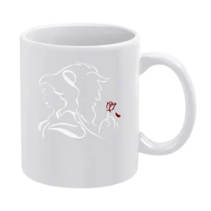Beauty and the Beast White Mug