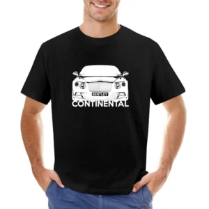 Bentley Continental GT Front Grill View Graphic Car Lover Asian Size Men T-Shirt