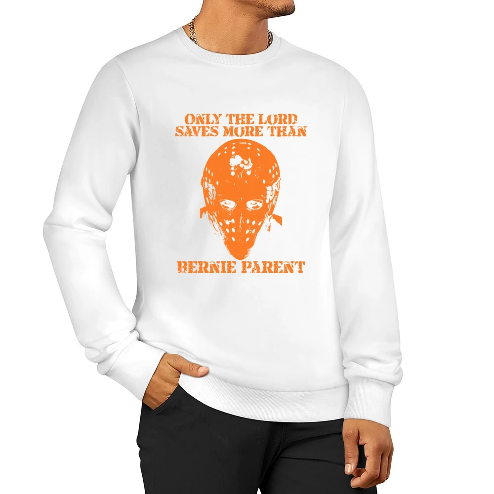 Bernie Parent Philadelphia Hockey Men Pullover Sweatshirt
