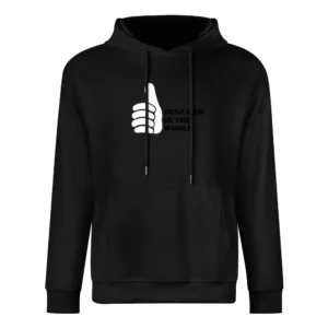 Best Dad in the world Like Thumb European Size Men Hoodie