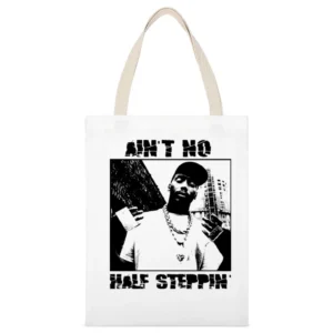 Big Daddy Kane Rap White Canvas Tote Shopping Bag