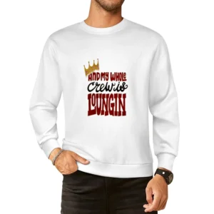 Biggie My Whole Crew Loungin' Tshirt European Size Pullover Sweater