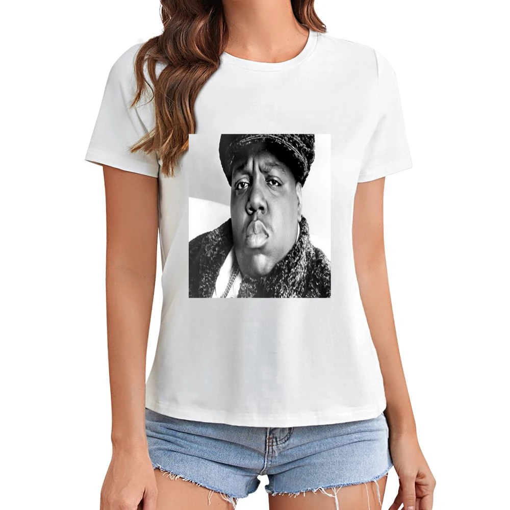 Biggie Portrait Tshirt Asian Size Women Ladies T-shirt