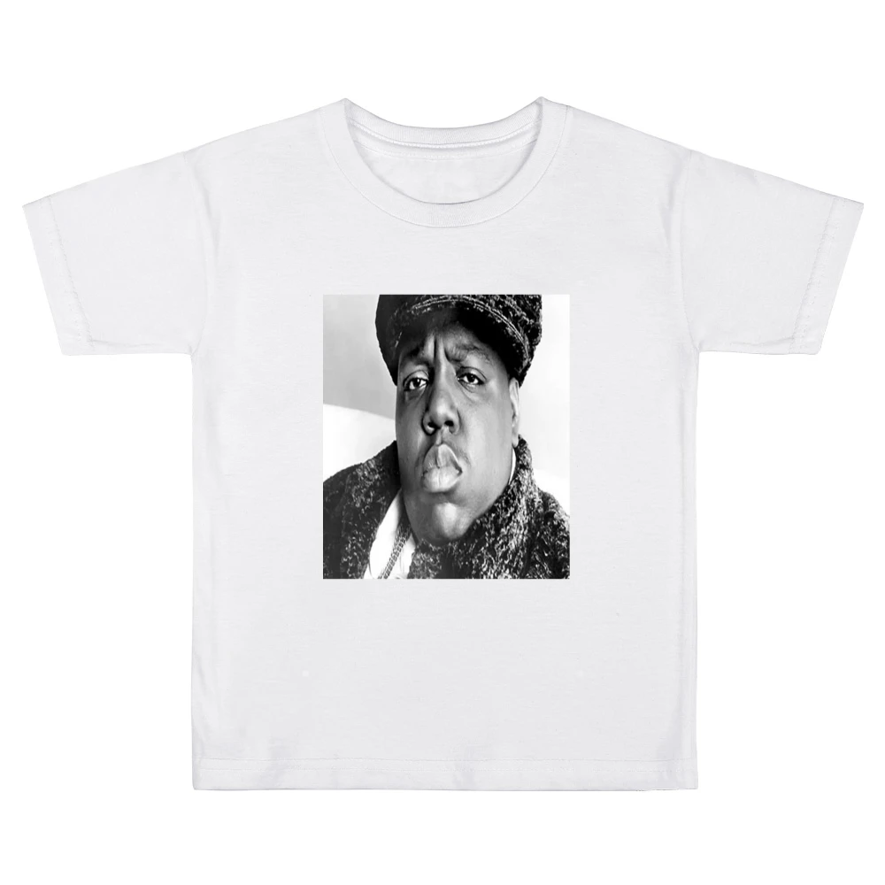 Biggie Portrait Tshirt Kids Boys Girls T-Shirt