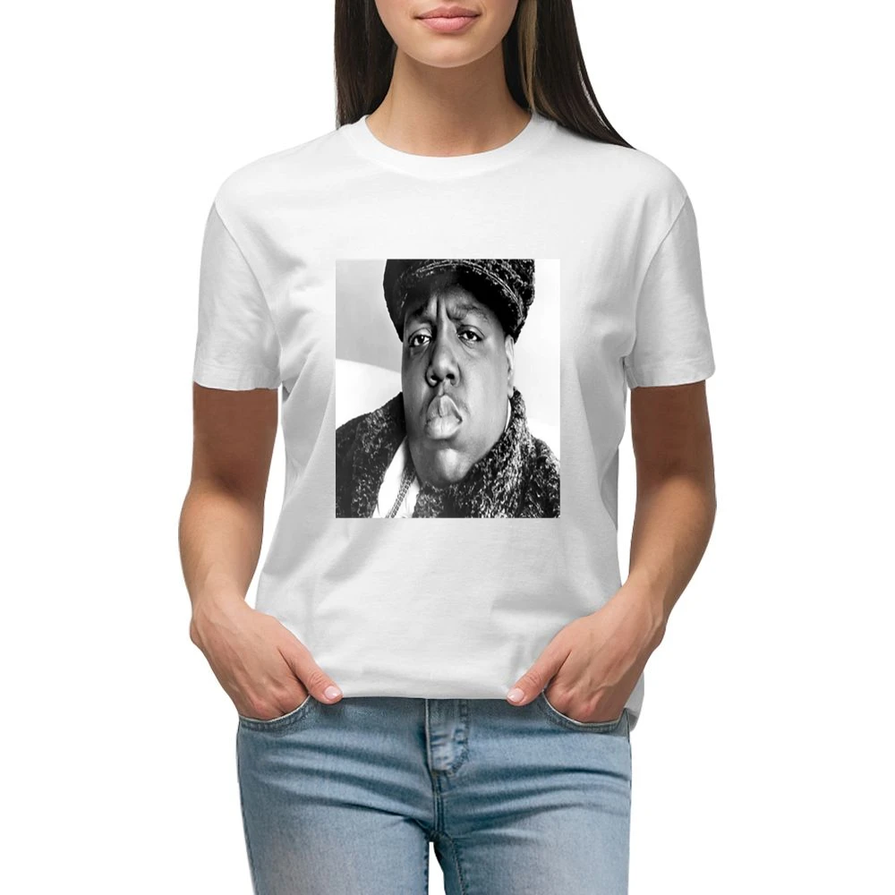 Biggie Portrait Tshirt Premium Women Ladies T-shirt