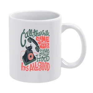 Biggie Smalls Call The Same Number Lyrics White Mug
