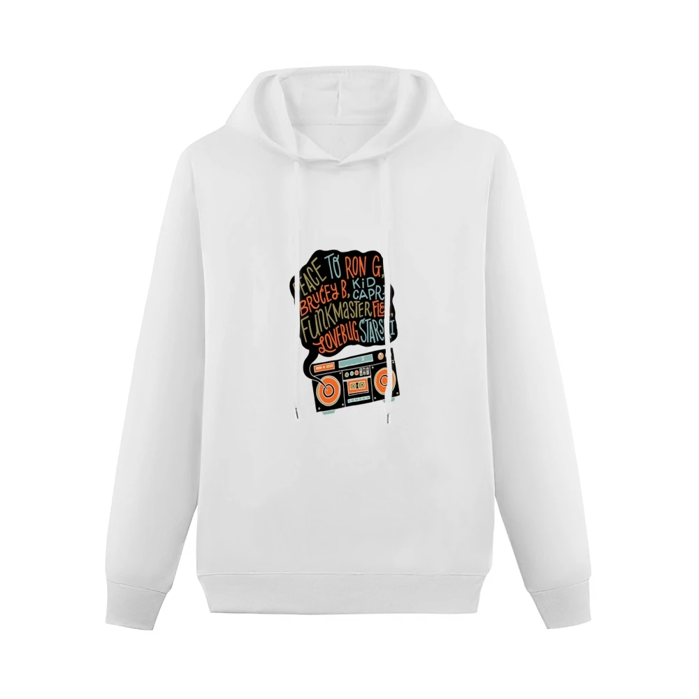 Biggie Smalls Peace To Ron G Lovebug Starski Men Hoodie Without Pocket
