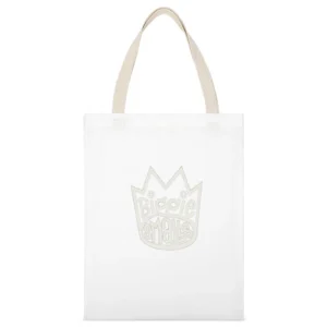 Biggie Smalls Tshirt White Canvas Tote Shopping Bag