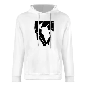 Black Stencil Zaraki kenpachi Gotei 13 captain 11th division soul soci European Size Men Hoodie