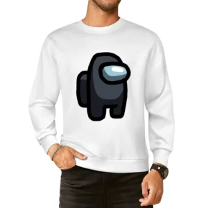 Black Suspect Fun Video Game Fan European Size Pullover Sweater