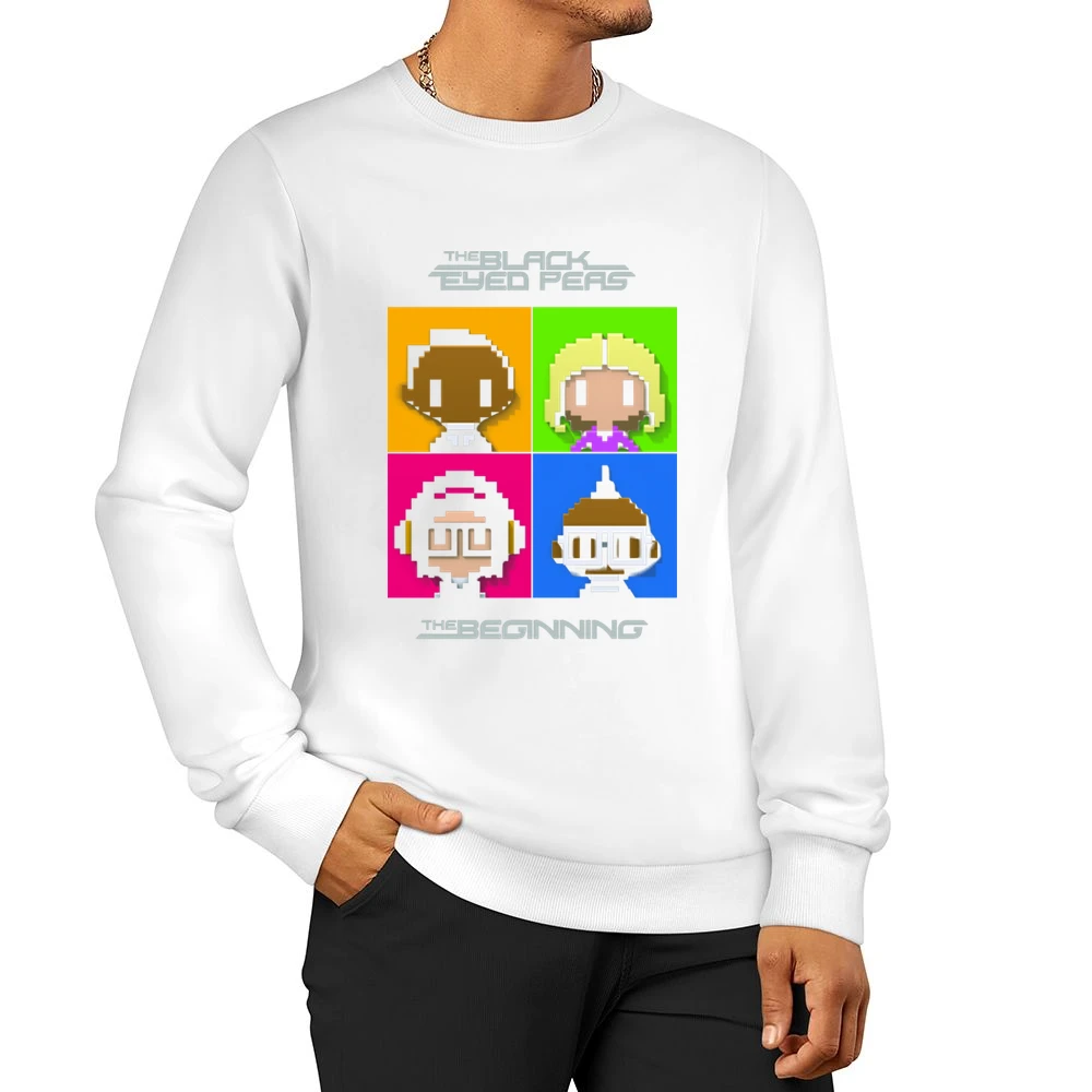 Black eyed peas the beginning Men Pullover Sweatshirt