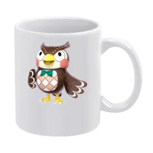 Blathers From Animal Crossing Nintendo Character Video Game White Mug