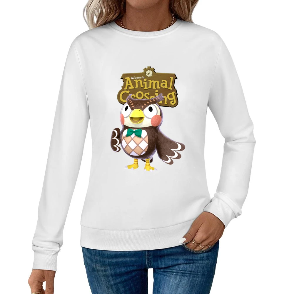 Blathers From Animal Crossing Nintendo Video Game Fan Women Pullover Sweatshirt