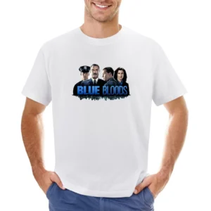 Blue Bloods Tv Show Cops Asian Size Men T-Shirt