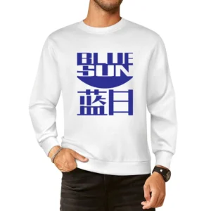 Blue Sun Corporation Logo Firefly Sci Fi Fan TV Movie European Size Pullover Sweater