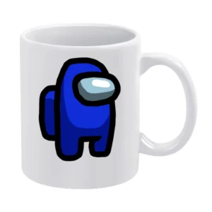 Blue Suspect Fun Video Game Fan White Mug