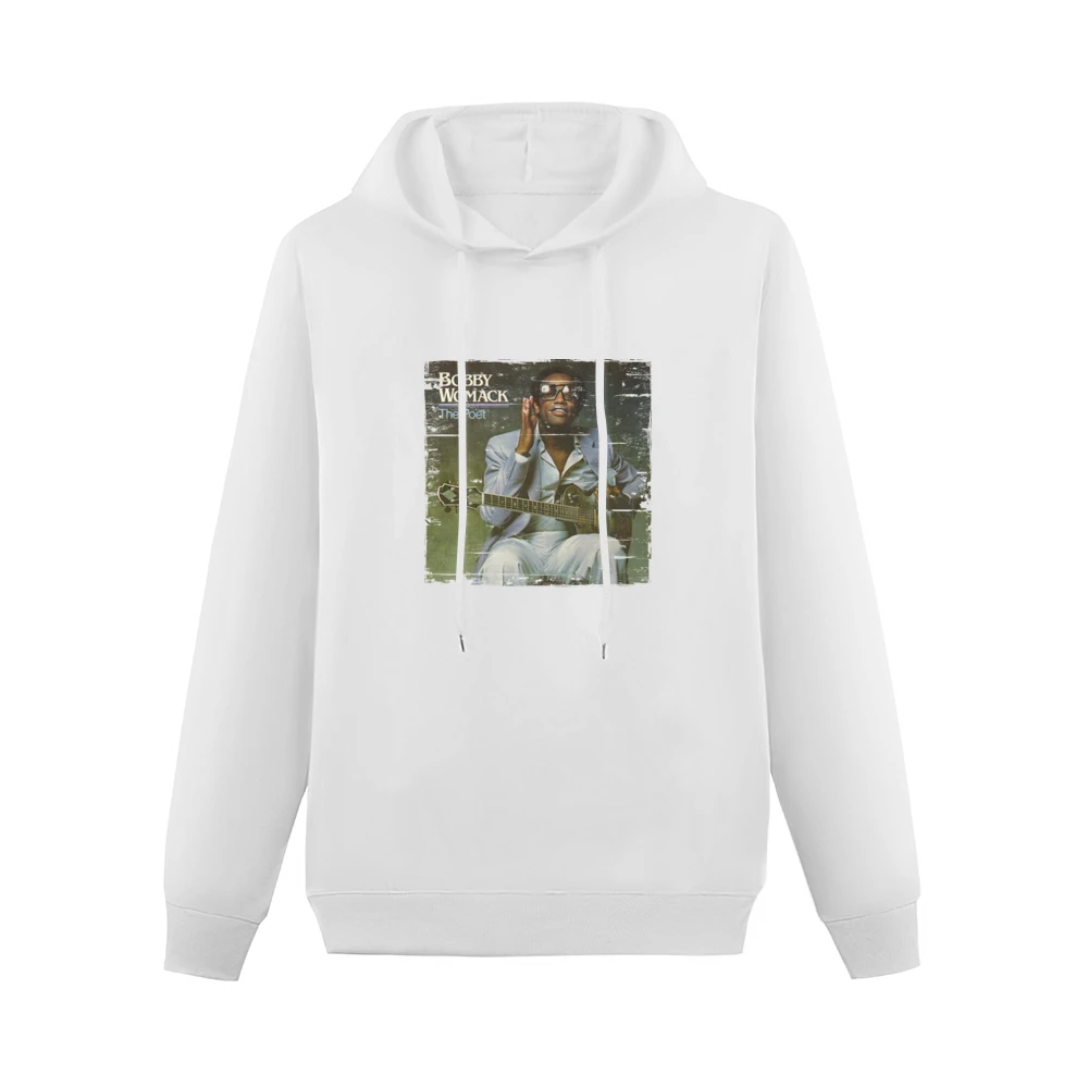 Bobby Womack Poet 2 Album Cover Distressed Image Men Hoodie Without Pocket