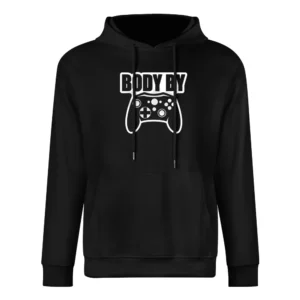 Body By Video Games Funny European Size Men Hoodie