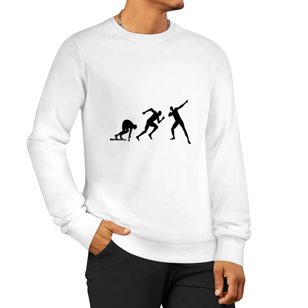 Bolt Evolution Tshirt Men Pullover Sweatshirt