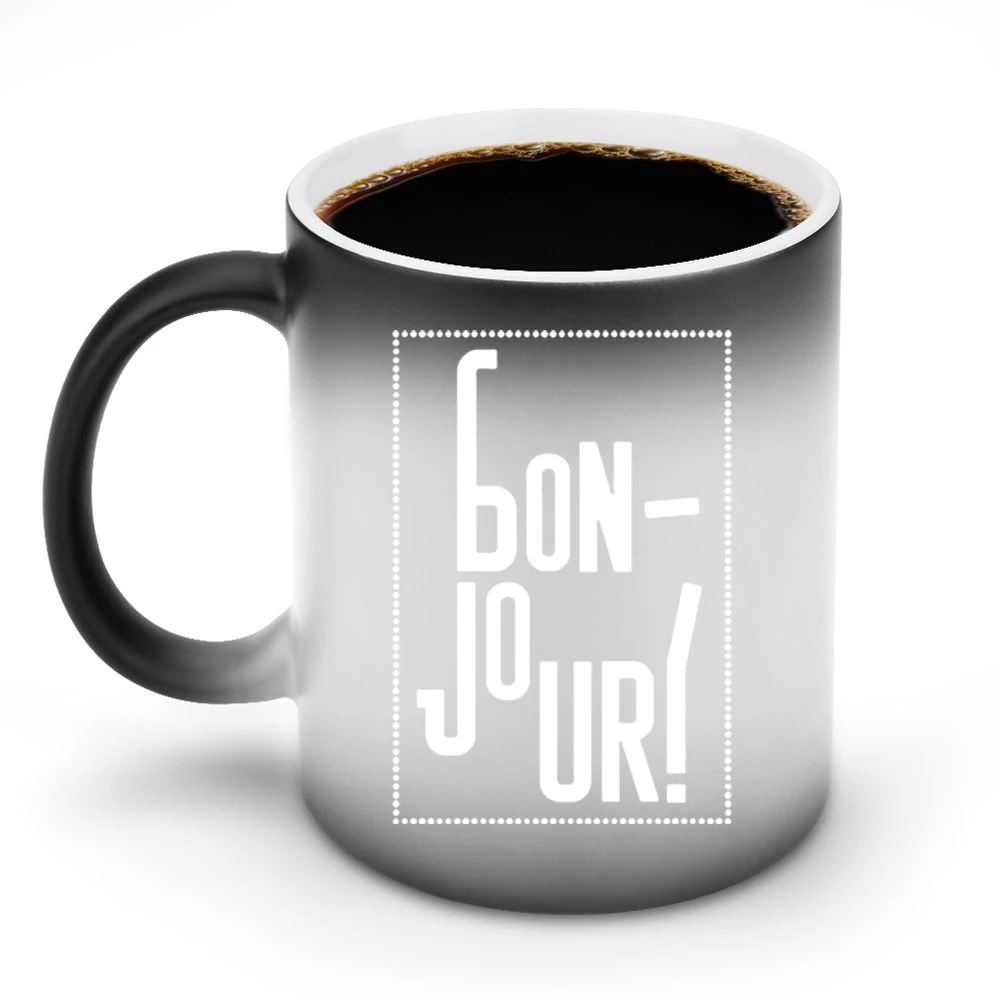 Bonjour Discoloration Mug