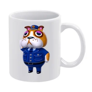 Booker From Animal Crossing Nintendo Character Video Game White Mug