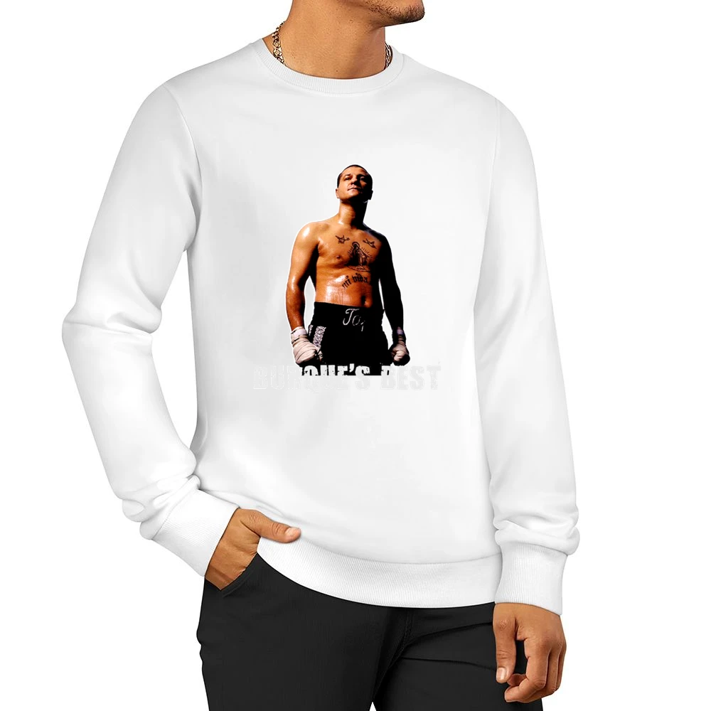 Boxing Legend -Johnny Tapia Boxing Legend Burques Best Box Men Pullover Sweatshirt