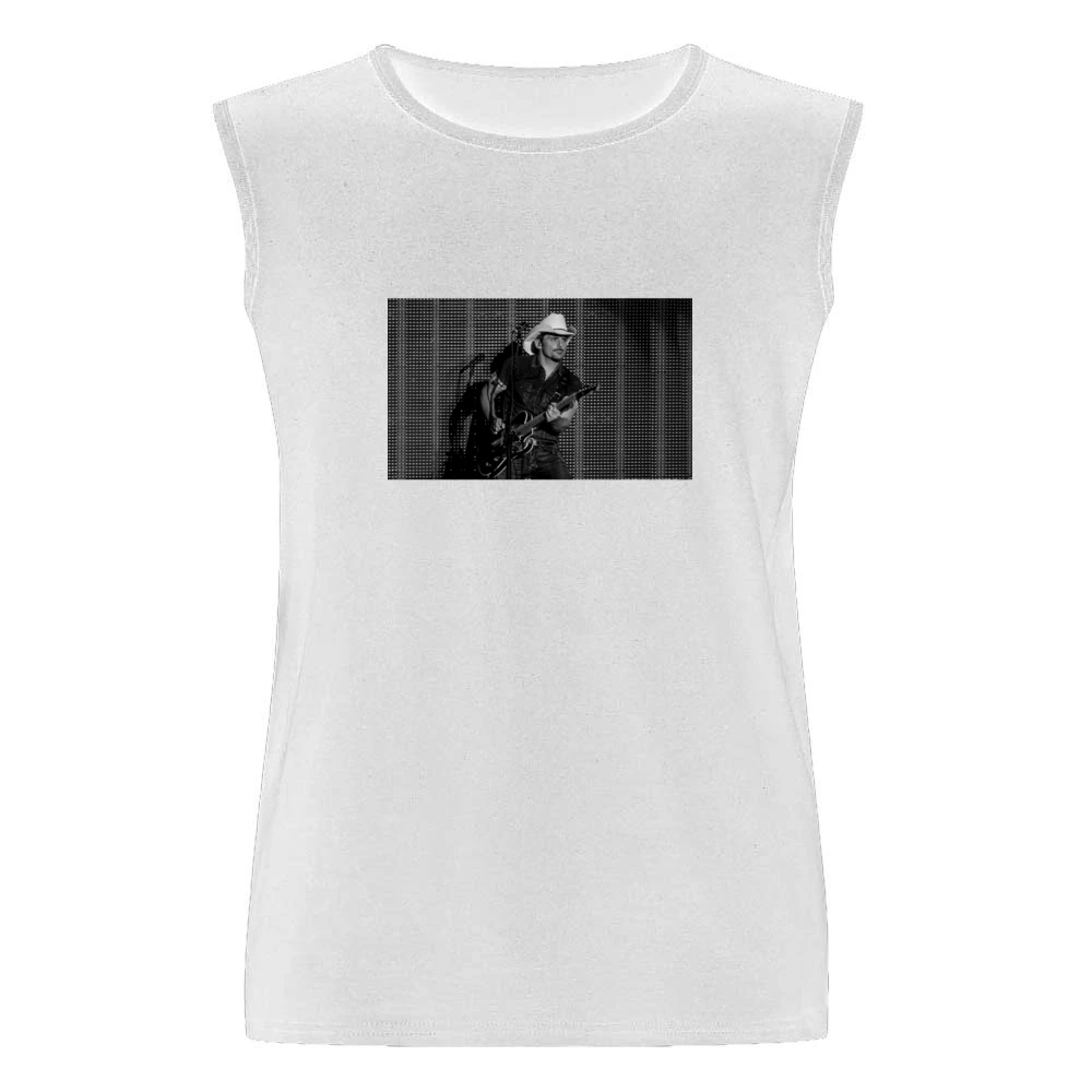 Brad Paisley Tshirt (All Colors Available) Men Sleeveless T-Shirt
