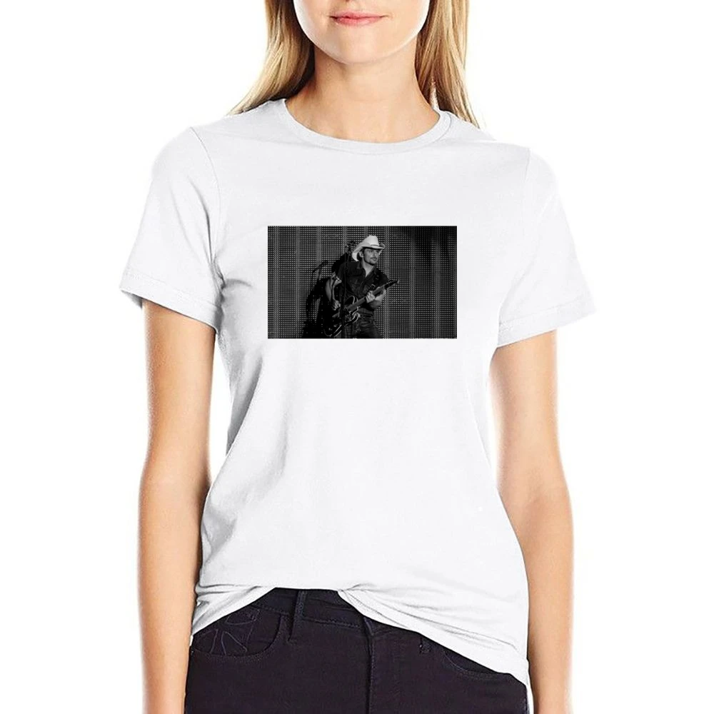 Brad Paisley Tshirt (All Colors Available) US Size Women Ladies T-shirt