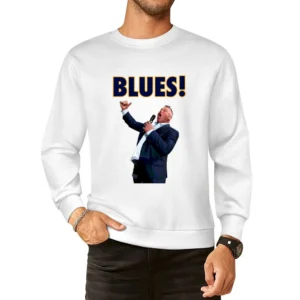 Brett Hull Blues Hockey Champions 2019 Sports Fan European Size Pullover Sweater
