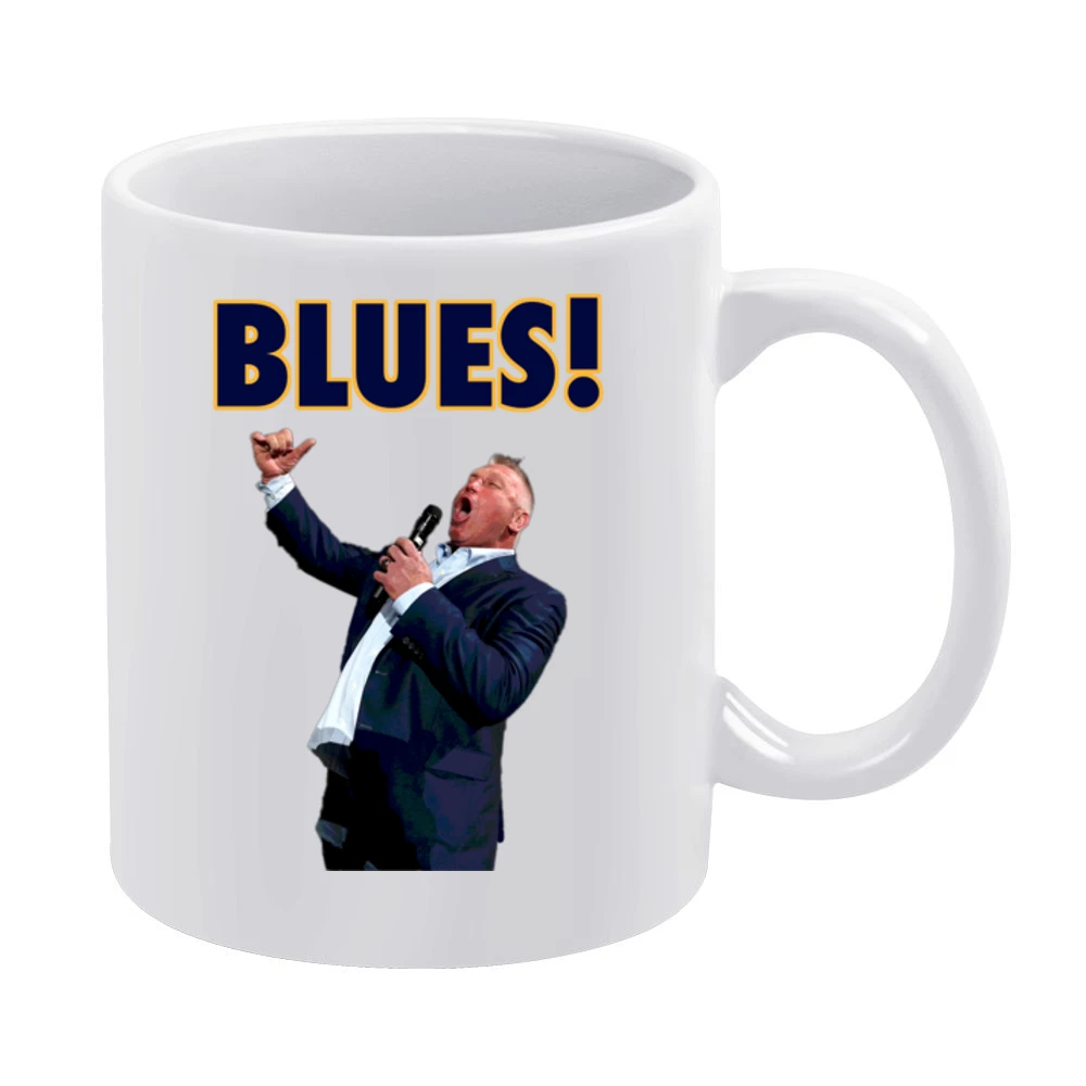 Brett Hull Blues Hockey Champions 2019 Sports Fan White Mug