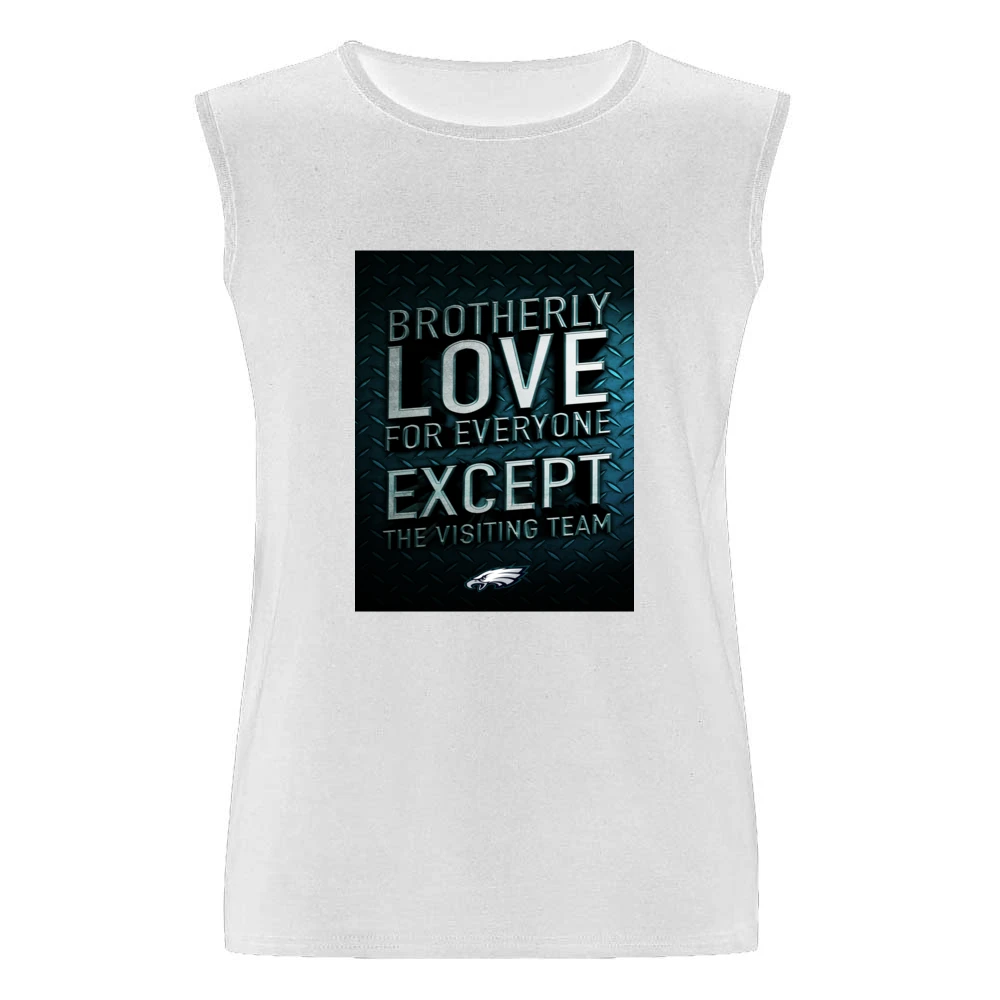 Brotherly Love Philadelphia Football (all Styles And Colors Available) Men Sleeveless T-Shirt