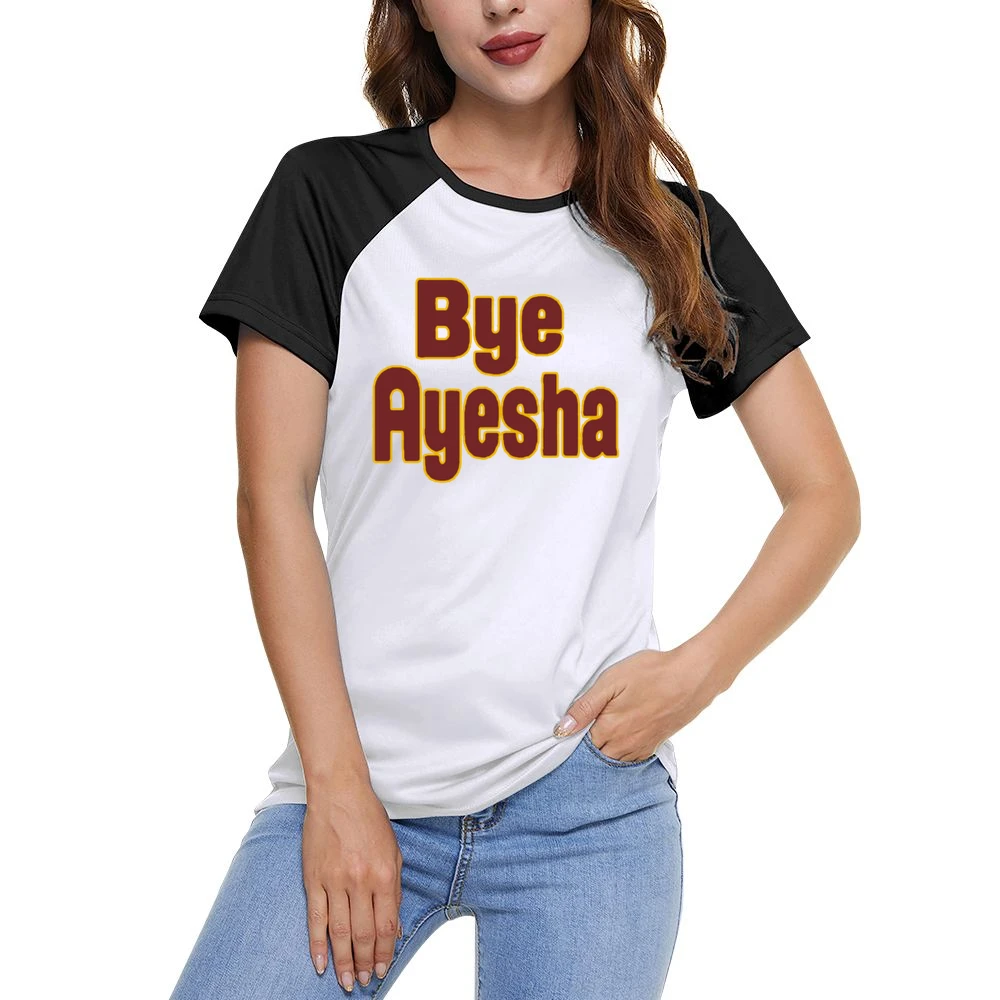 Bye Ayesha Curry Funny Cleveland Ohio Popular Basketball Graphic Fan T Women Ladies Short Sleeve T-Shirt