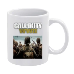 Call Of Duty World War 2 White Mug