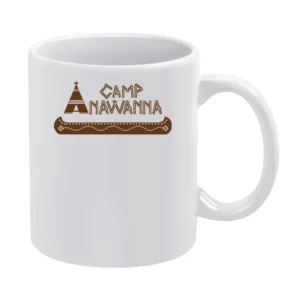 Camp Anawanna Salute Your Shorts White Mug