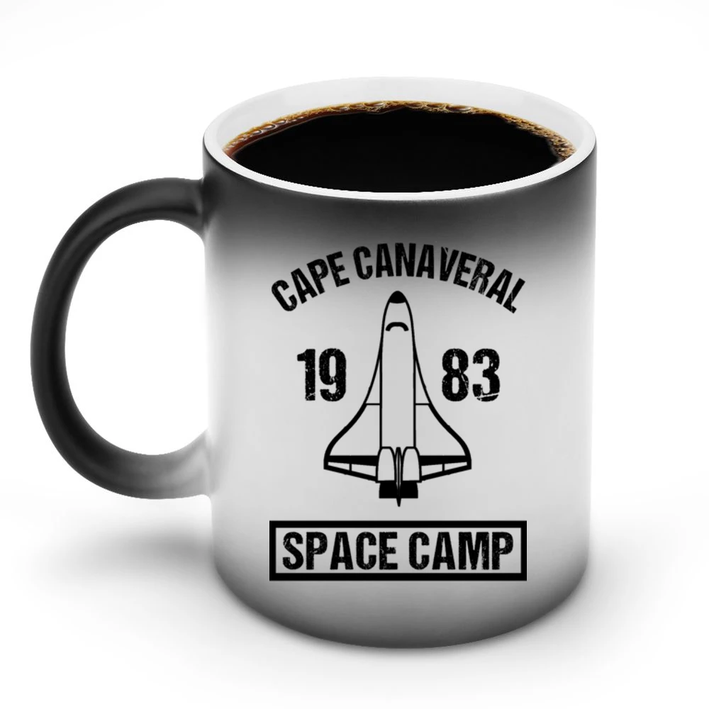 Cape Canaveral 1983 Vintage Space Camp Fun Distressed Style Graphic T Discoloration Mug