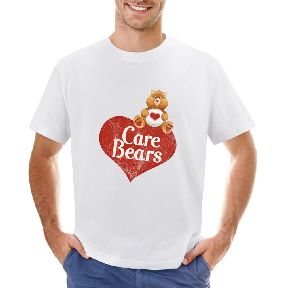 Care Bears Fun Cool Vintage Style Distressed Graphic Retro Tv Show T S Asian Size Men T-Shirt