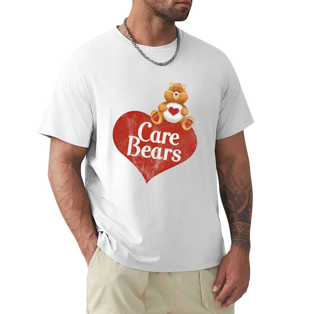 Care Bears Fun Cool Vintage Style Distressed Graphic Retro Tv Show T S Premium Men T-shirt