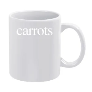 Carrots Funny Vegetable White Mug