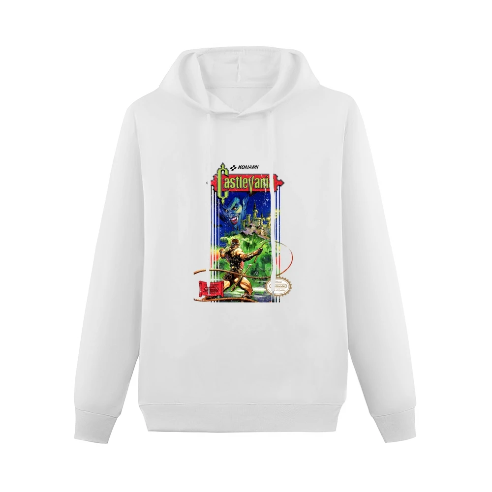 Castlevania Nes Nintendo Konami Old School Retro Video Game Fan Distre Men Hoodie Without Pocket