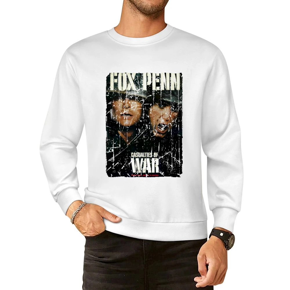 Casualties Of War Movie Poster Retro Aged Look European Size Pullover Sweater