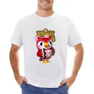 Celeste From Animal Crossing Nintendo Video Game Fan Asian Size Men T-Shirt