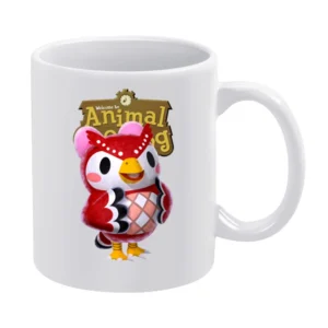 Celeste From Animal Crossing Nintendo Video Game Fan White Mug